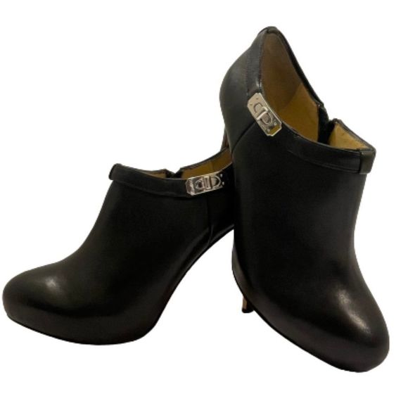 Coach Black Leather Delilah Booties size 10 - Picture 7 of 14